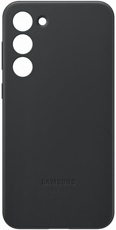 Samsung Leather Case Samsung Galaxy S23+ Zwart