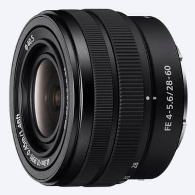 Sony SEL2860 kameraobjektiv MILC/SLR Standardlinse Svart 