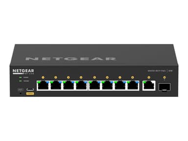 Netgear AV Line M4250-9G1F-PoE+ 8-porttinen hallittu PoE-kytkin 