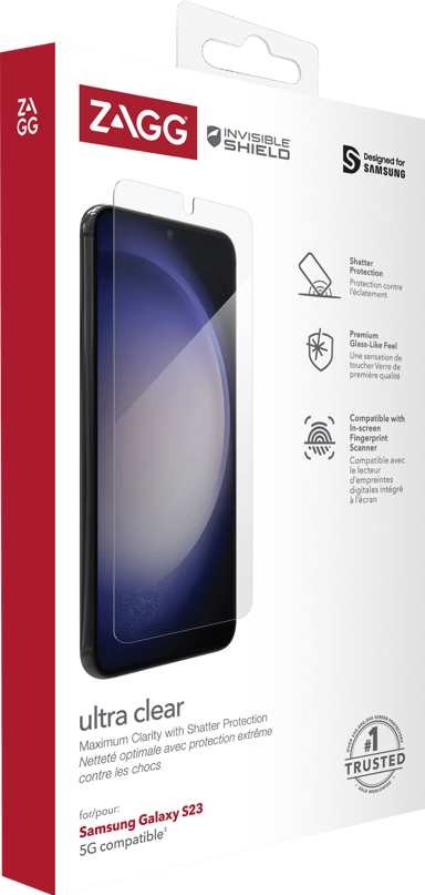 Zagg InvisibleShield Ultra Clear Samsung Galaxy S23