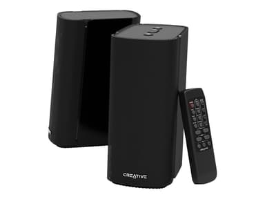 Creative T100 Wireless 2.0 Speakers Svart