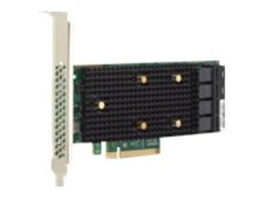 LSI Broadcom HBA 9500-16i nätverkskort/adapters SAS 