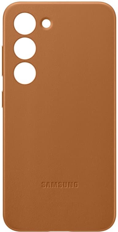 Samsung Leather Case Samsung Galaxy S23 Bruin