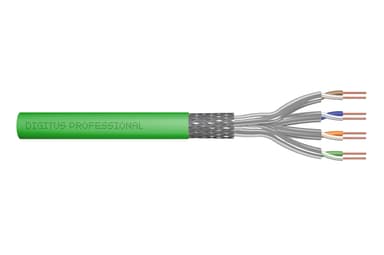Digitus Bulk cable Cat8.2 100m Grønn