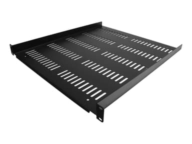 Startech 19" 1u Server Rack Shelf 483mm Deep Vented Black 