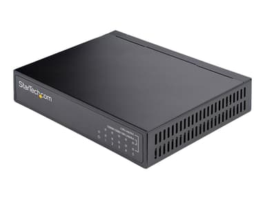 Startech StarTech.com Unmanaged 2.5G Switch - 5 Port Gigabit Switch - 2.5GBASE-T Unmanaged Ethernet Switch - Ethernet Splitter - Din Rail of Wandmonteerbaar - Multi-Gigabit - Auto-MDIX - 9K Jumbo 