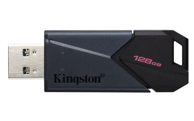 Kingston DataTraveler Exodia Onyx 128GB USB A-tyyppi Musta