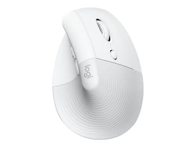 Logitech Lift for Business RF trådløs + Bluetooth Mus Hvit