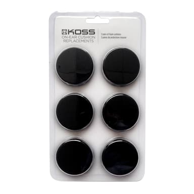 Koss Spare Ear Cushions - Porta Pro Sort Pute/ringsett