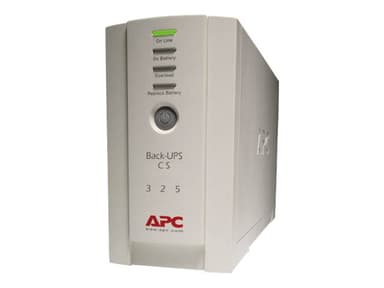 APC Back-UPS CS 325 w/o SW uforstyrrbar strømforsyning (UPS) 0,325 kVA 210 W