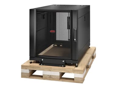 APC NetShelter SX 12U Fritstående reol Sort 