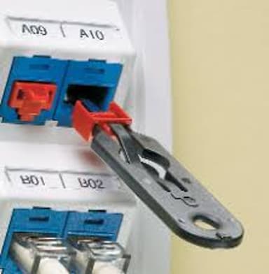 Direktronik Extra Nyckel Svart - RJ-45 Lås 