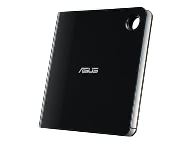 ASUS SBW-06D5H-U optisk diskstasjon Blu-Ray RW Sort, Sølv 