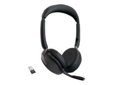 Jabra Evolve2 65 Flex USB Type-A Microsoft Teams Svart