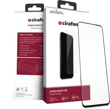 Cirafon CG-ASID-SMA54 scherm- & rugbeschermer voor mobiele telefoons Achterkant/schermbeschermer Samsung 