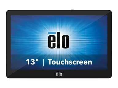 Elo 1302L 13.3" FHD 10-Touch USB-C/VGA/HDMI Black Without Stand 13.3" 300cd/m² 1920 × 1080pixels