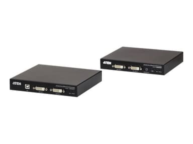 Aten USB DVI Dual View HDBaseT™ 2.0 KVM-extender (1920 x 1200 @100 m) 