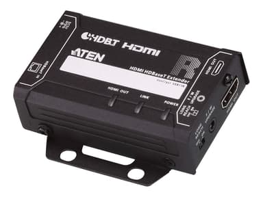 Aten VE811-AT-G AV forlænger AV sender & modtager Sort 