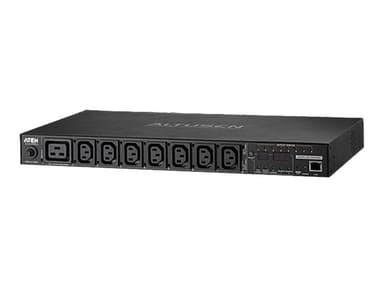 Aten PE8208G-ATA-G tehonjakeluyksikkö 8 AC-pistorasia(a) 1U Musta 