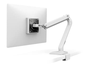 Ergotron Mxv Desk Monitor Arm W/2-piece Clamp - White