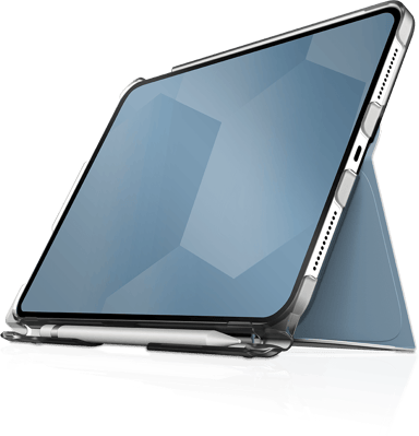 STM Studio iPad 10.9" 10th gen Blå Transparent