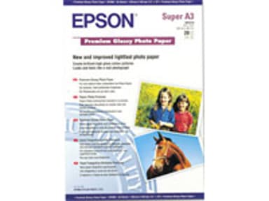 Epson Papper Photo Premium Glossy A3+ 20-Ark 255g 