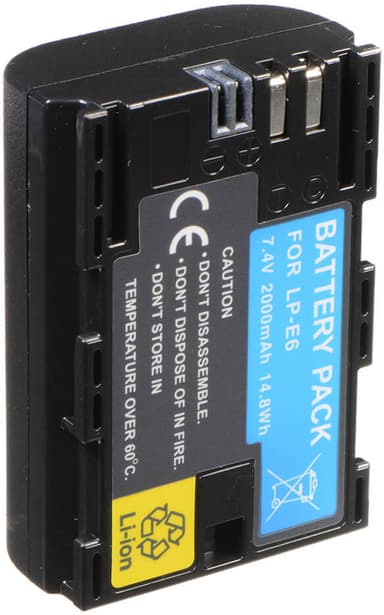Blackmagic Design LP-E6 Litium-Ion (Li-Ion) 2000 mAh 