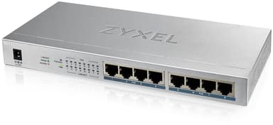 Zyxel GS1008HP 8-portars omanagerad PoE+ Switch med 60W PoE-budget 