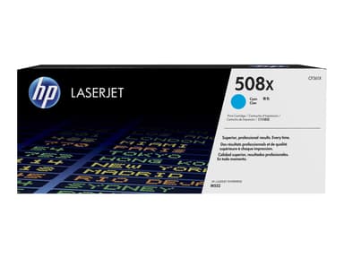HP Toner Cyan 508X 9.5K - CF361X 