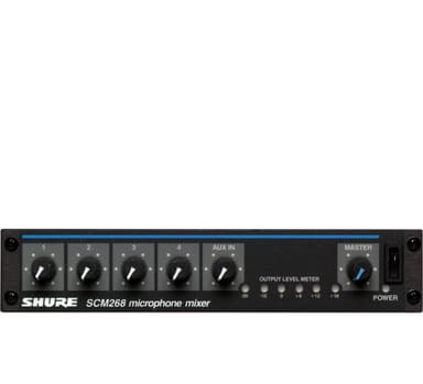 Shure SCM268E 4-Channel Mixer 