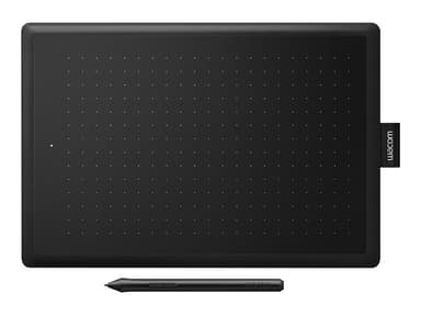 Wacom One by Medium grafische tablet Zwart 2540 lpi 216 x 135 mm USB
