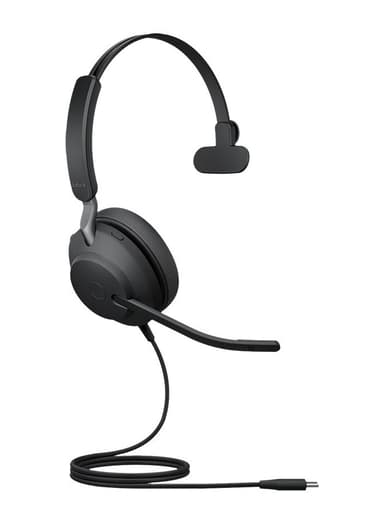 Jabra Evolve2 40 SE Mono USB-C UC Musta