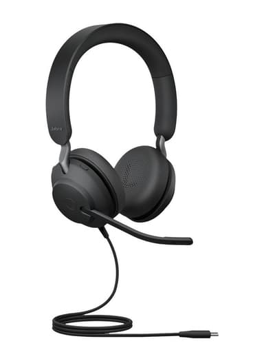 Jabra Evolve2 40 SE USB Type-C UC Svart