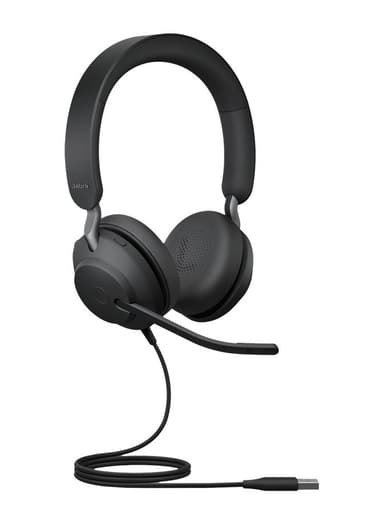 Jabra Evolve2 40 SE USB Type-A UC Svart