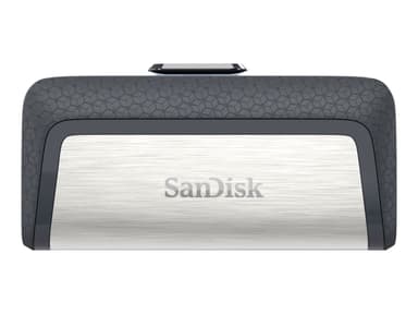 SanDisk Ultra Dual 256GB USB-A / USB-C Grijs, Zilver