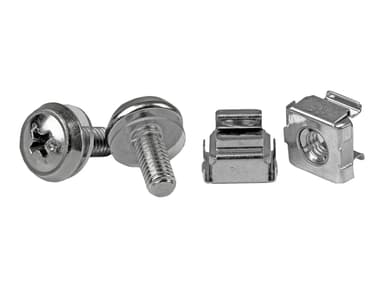 Startech 50 Pkg M5 Mounting Screws & Cage Nuts 