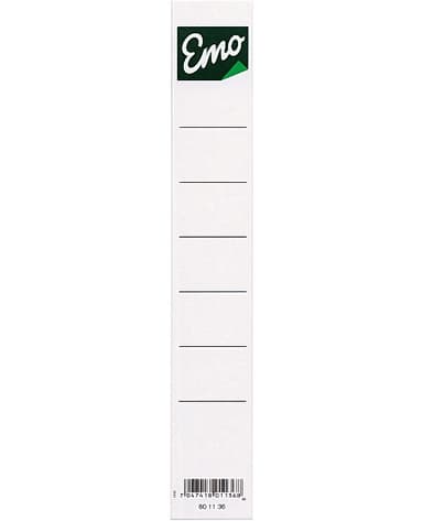 Emo Ryggetikett Smalordner 10st
