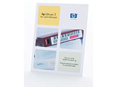 HPE Ultrium 2 Bar Code Label Pack 