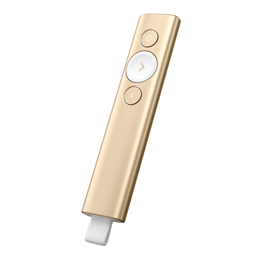 Logitech Spotlight Presentatör - Guld 