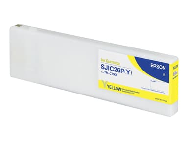 Epson Muste Keltainen SJIC26P - ColorWorks TM-C7500 
