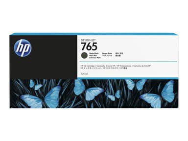 HP Muste Matta Musta 765 775ml - T7200 
