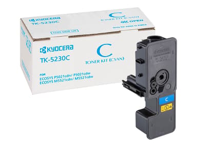 Kyocera Toner Cyaan 2.2K Tk-5230C - P5021/M5021