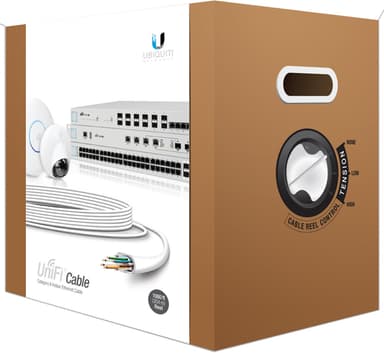 Ubiquiti Bulkkabel Cat6 Vit