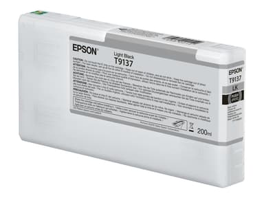 Epson Blæk Ljus Sort 200ml - P5000 