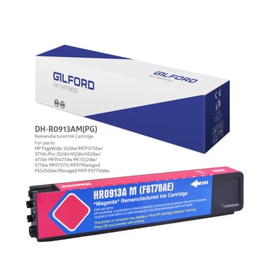 Gilford Blekk Magenta 913A 3K - Pw 377/452/477/552 - F6t78AE 