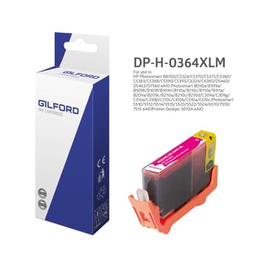 Gilford Blekk Magenta No.364Xl, 820 Sidor - Cb324ee 