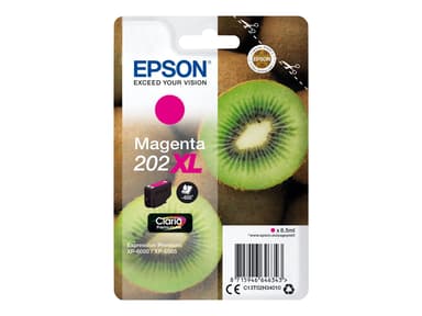 Epson Blæk Magenta 8.5ml 202XL - XP-6000/XP-6005
