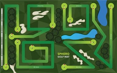 Sphero Activity Mat 3 - Golf Course Mat - (Kuppvare klasse 2) 