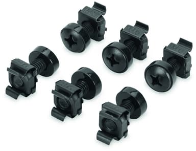 Digitus DN-19 SET, ruuvit ja mutterit räkkiin, musta 50 kpl 