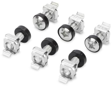 Digitus DN-19 SET-S Skruvar och muttrar för rack silver 50-pack 